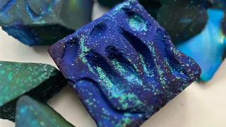 Carved & Dyed Gym Chalk ~ Satisfying ~ Asmr