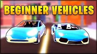 Top 5 Vehicles For Beginners | Roblox Jailbreak