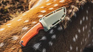 Tellus and Altair Knives - Texas Axis Deer Hunt