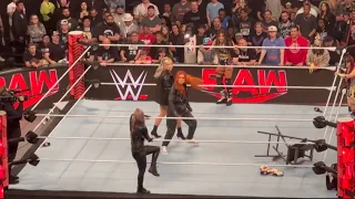 Becky Lynch gets Confronted by Liv Morgan and Brawls with Damage Ctrl Full Segment - WWE Raw 5/6/24