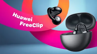 Наушники с необычным дизайном - Huawei FreeClip