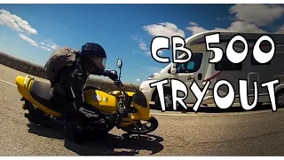 Honda CB 500 Tryout: Riding like Schaaf (or trying to)