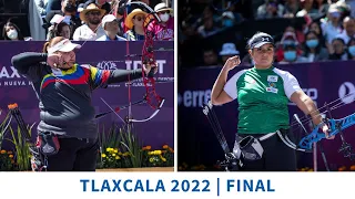 Alejandra Usquiano v Andrea Maya Becerra – compound women bronze | Tlaxcala 2022 World Cup Final