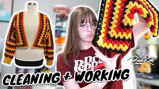 Cardigan making | PassioKnit Vlog