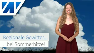 Krasse Temperaturkontraste: Hochsommerhitze und lokale Gewitter im Süden, Frühherbst an den Küsten!