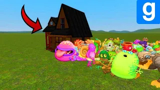 MY SINGING MONSTERS NEXTBOTS vs HOUSE Part 2 Garry’s Mod NextBot