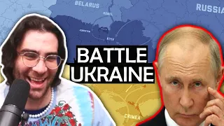 Hasanabi Reacts to What a Russian assault on Ukraine would look like | Caspian Report