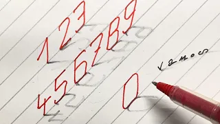 How To Draw 3d Numbers! - Learn To Write In 3d - Trick Art On Paper