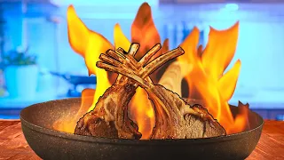 How to Cook Flambé Safely / Top-3 Flambé recipes.SUB ENG, FR, ESP, IT, 中文   