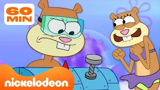 SpongeBob dan Sandy Menjadi Sahabat selama 1 Jam | Nickelodeon Bahasa