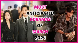 HOTTEST KOREAN DRAMAS TO WATCH IN MARCH 2024//YOU MUST WATCH NOW!