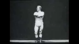 Eugen Sandow (The Father of Modern Bodybuilding) Posing in 1903