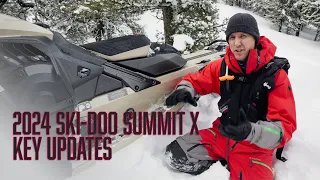 2024 Ski-Doo Summit X - Key Updates