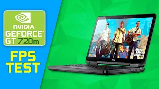 NVIDIA GeForce GT 720M 👀 FPS TEST ноутбук DELL Latitude E5440