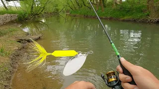 Rooster Tails for Small Creek Fishing