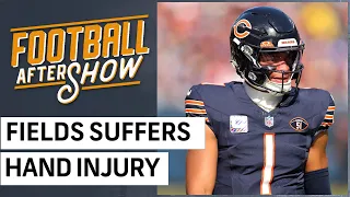 Instant Reaction: Chicago Bears quarterback Justin Fields leaves game with injury