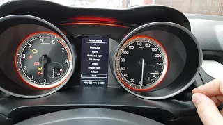 Suzuki Swift MID Menu