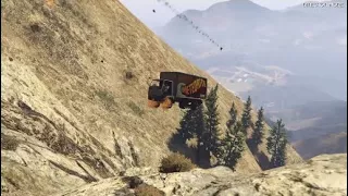 Grand Theft Auto V - Driving More Crap Cars Off Mt.Chiliad (GTA 5)