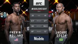 Kevin Holland vs Jacare Souza