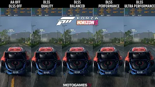 Forza Horizon 5 - Nvidia DLSS Performance and Graphics Comparison | RTX 3080 4K