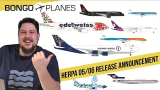 Plenty re-releases and retro stuff, few highlights | Herpa Wings 05/06 2024 release announcements!