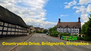 Countryside Drive From Bridgnorth To Telford Shropshire