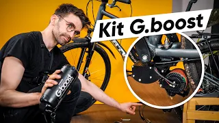 On transformé un vélo Décathlon à 289 € en vélo électrique avec un Gboost !