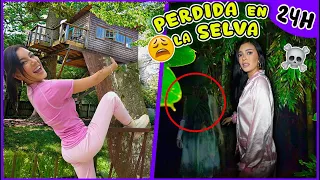 ¡SOBREVIVÍ 24 HORAS ⏳ en una CASA DEL ÁRBOL en la SELVA! 🐍🌴 Lulu99