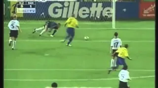Brasil 2 Alemania 0 Mundial Corea Japon 2002 Los goles (Relato Miguel Simon)