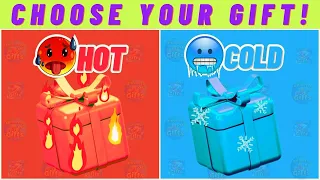 Choose Your Gift 🎁 HOT or COLD Edition 🔥❄️ #chooseYourGift #quiz #wouldyourather