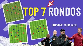 🎯 7 Best Rondo Football Drills To Improve your Game