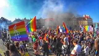 🌈Pierwszy Marsz Równości w Lublinie.LGBT 2018🌈Люблин сегодня.Протест.Гей парад.Марш Равенства.ЛГБТ#1