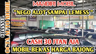 Nego alot sampai lemess !! Cash 30 jutaan aja , mobil bekas harga bajong di showroom Mandiri Mobil.