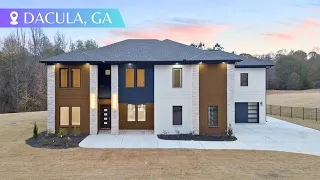 MUST SEE CONTEMPORARY LUXURY HOME NORTH OF ATLANTA | 5 BEDS | 4.5 BATHS | 2.9 ACRE LOT | NO HOA