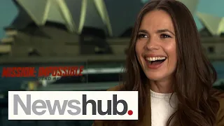 Mission: Impossible - What Hayley Atwell was thinking as she was handcuffed to Tom Cruise | Newshub