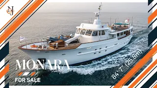 MONARA 84’ (25.80m) Feadship Yacht for Sale