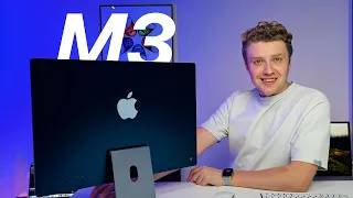 Распаковка iMac 24" M3