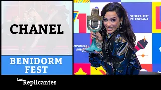 PRIMERAS DECLARACIONES DE CHANEL TRAS GANAR EL BENIDORM FEST COMO REPRESENTANTE EN EUROVISIÓN 2022