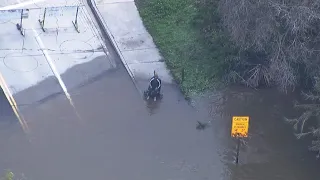 LIVE: Mission Valley flooding aerials