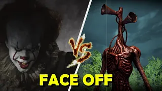 Who will WIN ? | Pennywise vs SirenHead | Face - OFF (Hindi) | Ghostly Tube