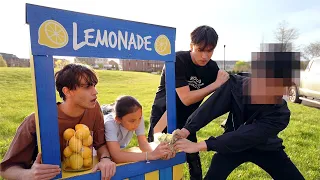 Thief STEALS Money From Our Little Sister’s Lemonade Stand..