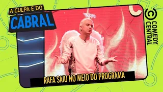 Rafael Portugal ABANDONOU o programa no meio | A Culpa É Do Cabral no Comedy Central