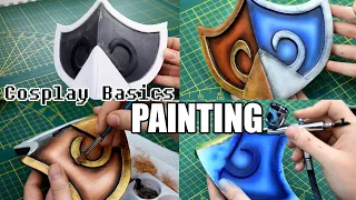 Cosplay Basics: How to paint EVA Foam - Tutorial