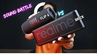 JBL FLIP 6 vs REALME BRICK 🔥 Full COMPARISON & SOUND TEST + BASS TEST🔊 CHEAP vs EXPENSIVE  🇮🇳 हिन्दी