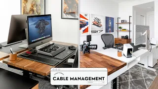 My Desk Setup Cable Management Makeover!