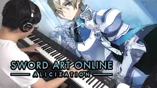 Sword Art Online Alicization 'Niji no Kanata ni' by ReoNa (Episode 19) Piano and Orchestral Cover