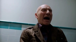 Blunt Talk - Season 1. Airport Toilet Scene (Patrick Stewart)