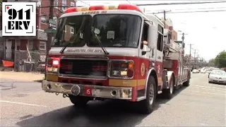 Philadelphia Fire Department Ladder 15 Spare Responding
