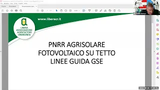 Incontro di Aggiornamento Tecnico su PNRR AGRISOLARE | 29 agosto 2022