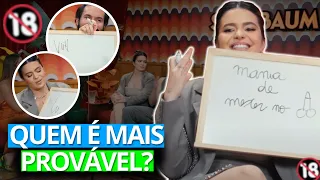 SUPER POLÊMICO! QUEM É MAIS PROVÁVEL COM VIIH TUBE E ELIEZER🤭😏 | PodcatsDelas Cortes